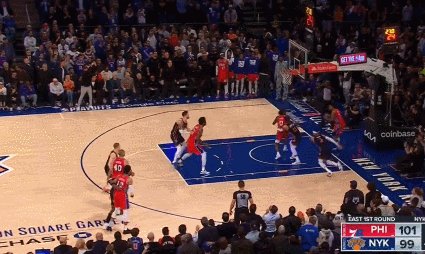 KAIYUN SPORTS-76人遭遇黑色14秒准备上诉！恩比德：裁判让我们输